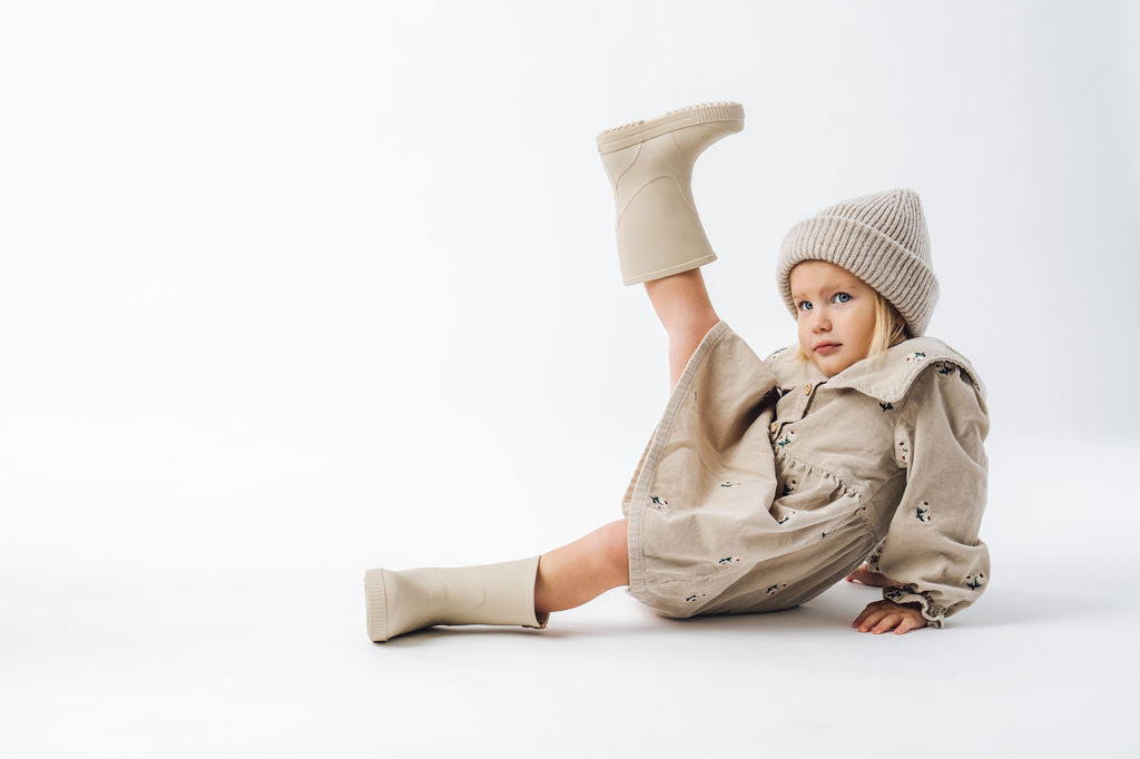 Kinder Gummistiefel FlexiSplash BEIGE