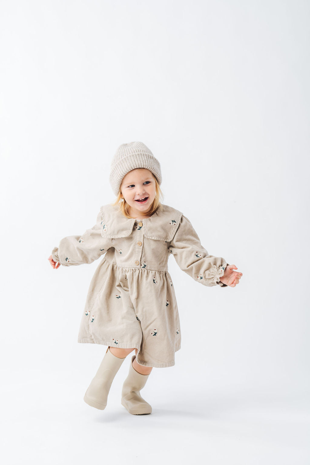 Kinder Gummistiefel FlexiSplash BEIGE