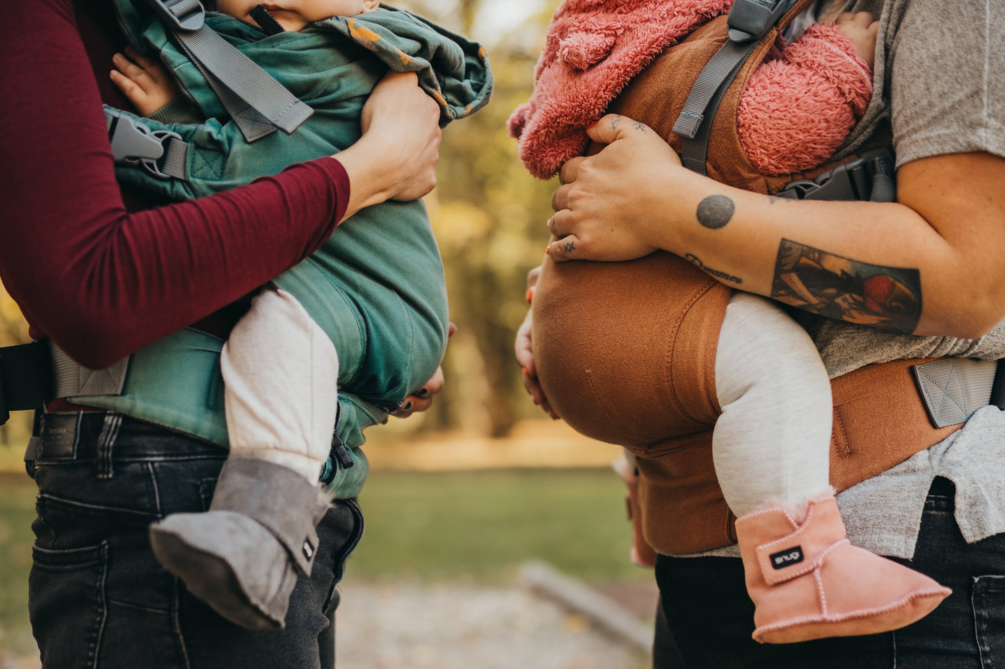Merino Stiefeletten GRAU