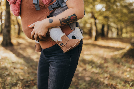 Merino Stiefeletten BRAUN