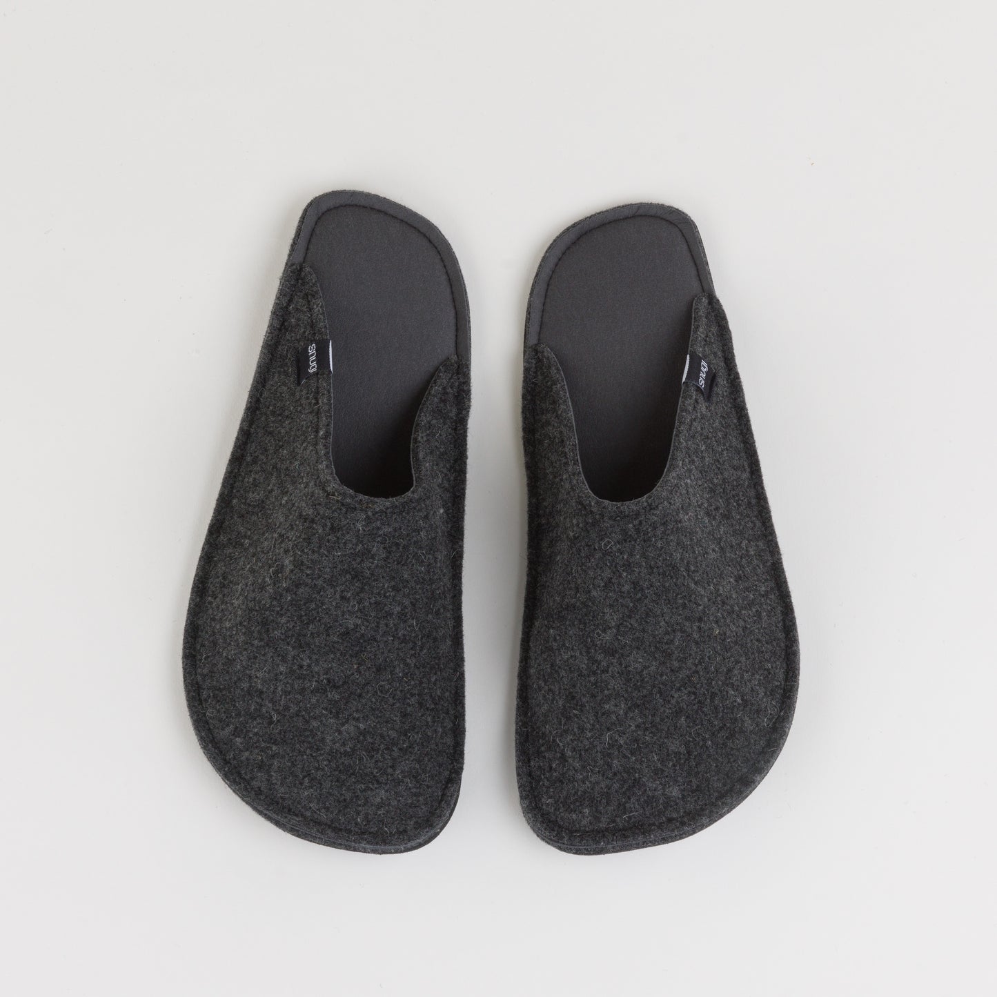 Damen Hausschuhe aus Filz DARK GREY